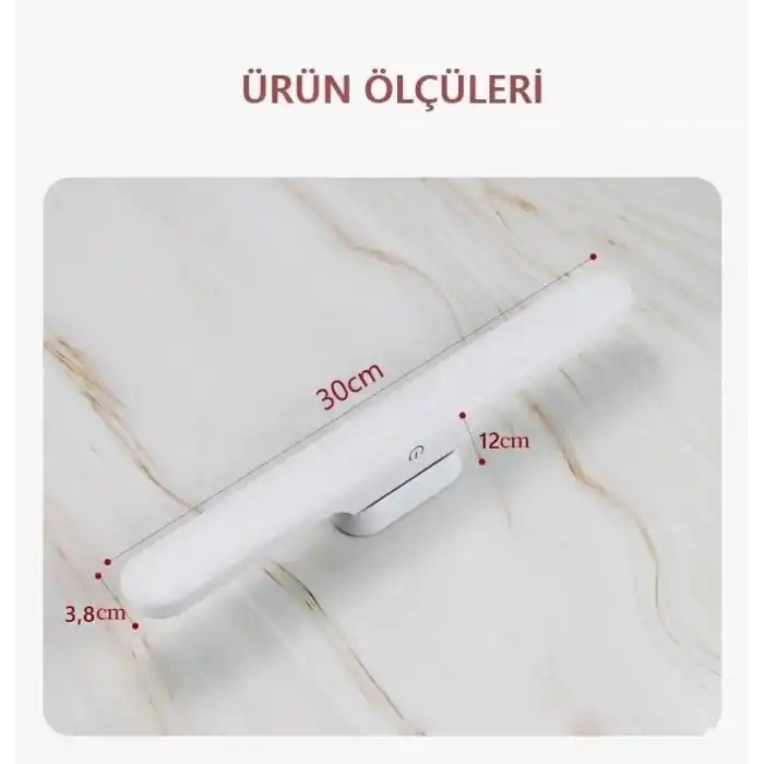 Cata 6W Martı Led Aplik Dokunmatik Anahtarlı Dimlenebilir Sarjlı Ct-5249
