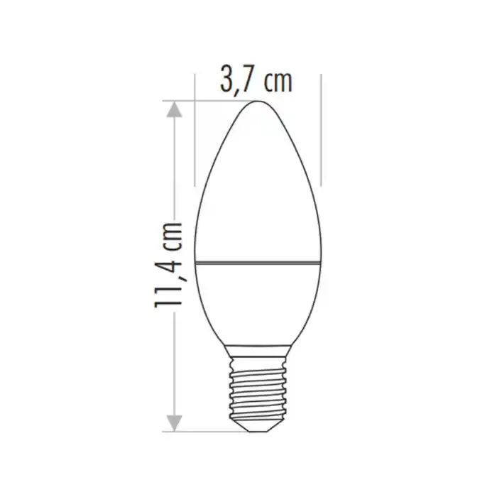 Cata 7w Ledli Buji Ampul ( Günışığı ) Ct-4079g
