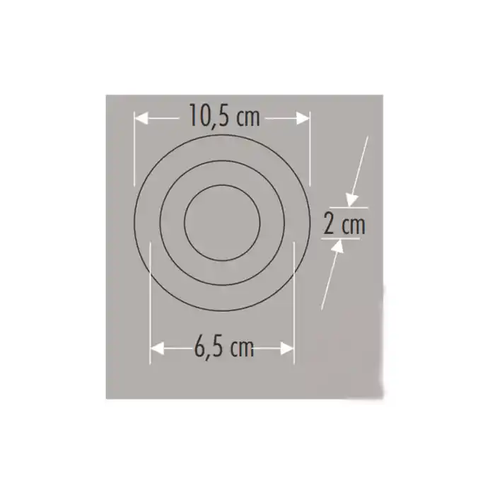 Cata 7w Panel Led Spot ( Günışığı-Mavi ) Ct-5150G