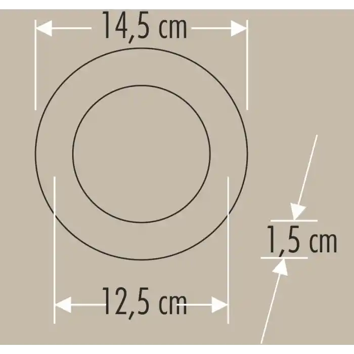 Cata 9w Slim Panel ( Beyaz ) Ct-5146 Led Spot 6500 Kelvin