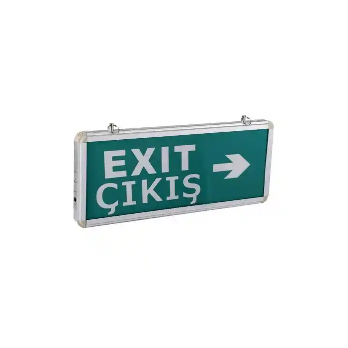 Cata CT-9166 Üç Saat Akülü Exit Ledli Acil Çıkış Armatürü