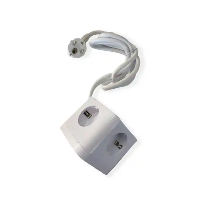 Cata Rubil Akım Korumalı 3lü Grup Priz ( 4 Usb Hızlı Sarj) Ct-3002