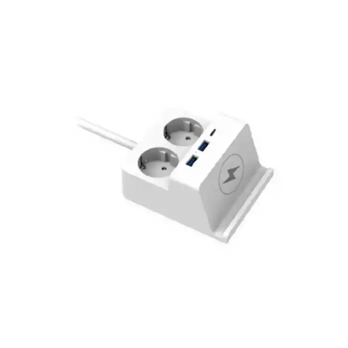 Cata Yunus Akım Korumalı 2li Grup Priz ( 3 Usb Hızlı Sarj) Ct-3003