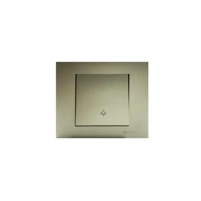 Ovivo Grano Titanyum Light ( Zil ) Anahtarı