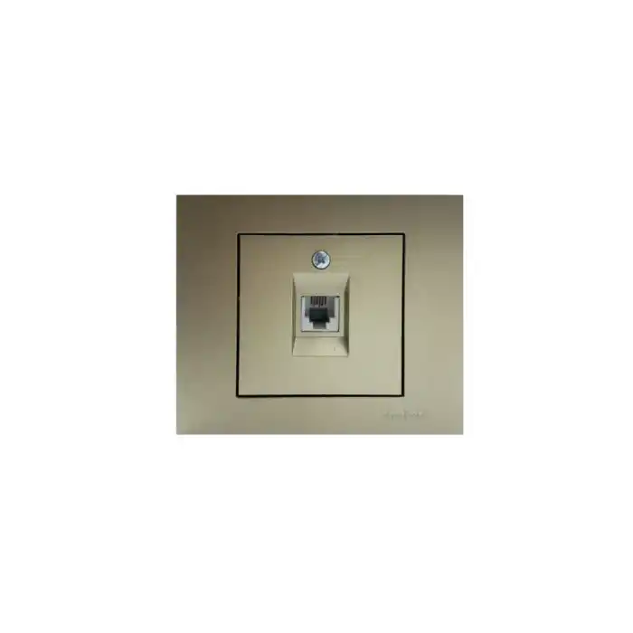 Ovivo Grano Titanyum Nümeris Telefon Prizi Rj11