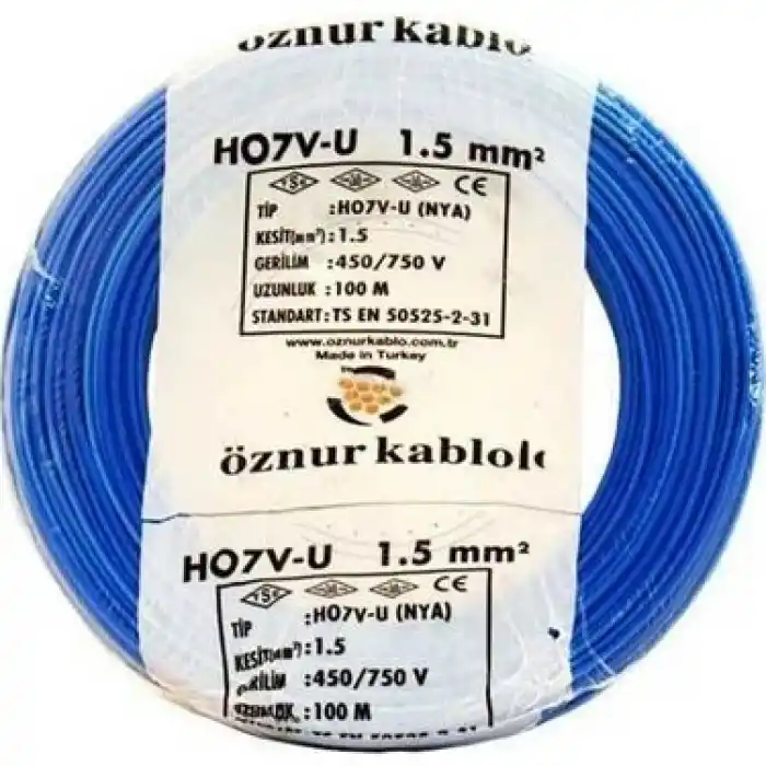 Öznur 1.5mm Nya Mavi 100 Mt