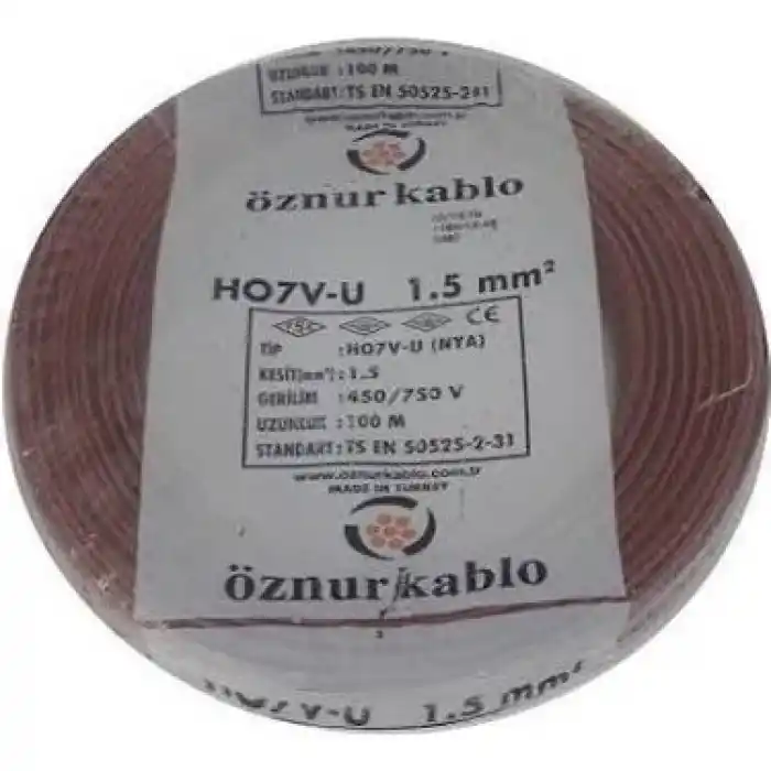 Öznur 1.5mm Nya Kahverengi 100mt