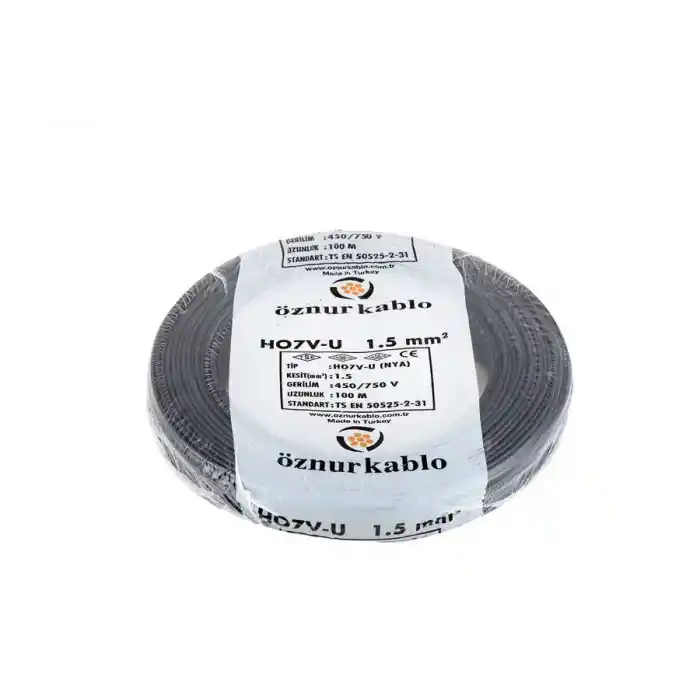 Öznür 1.5mm Nya Siyah 100mt