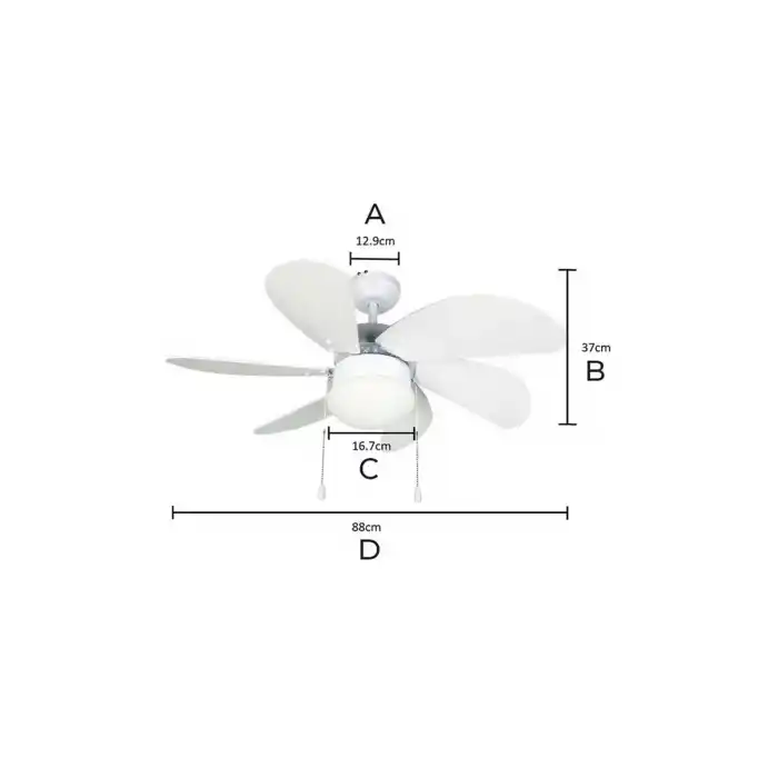 Vanti KCF 281 Avizeli Tavan Vantilatörü