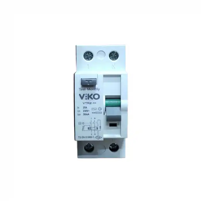 Viko 2p 32a 300ma kaçak akım koruma rolesi