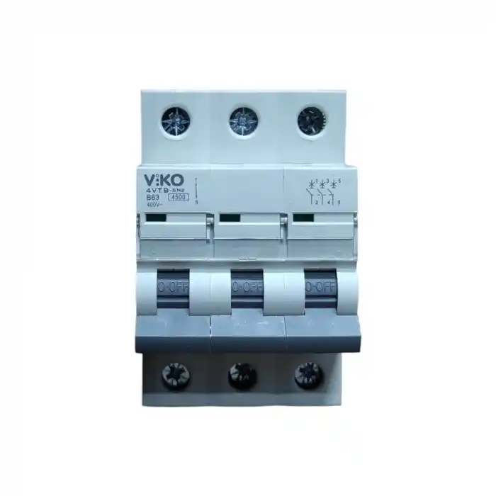 Viko 3p 63a 4500 ka otomatik sigorta c tipi