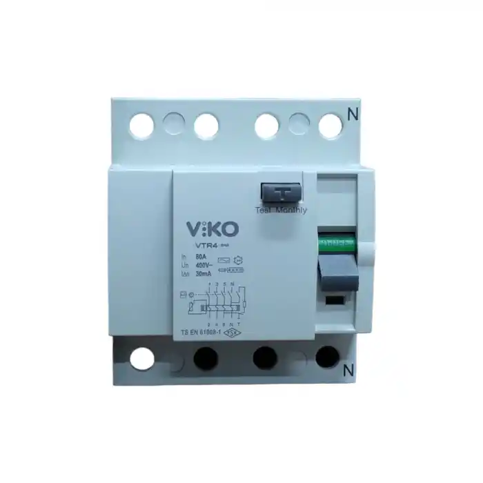 Viko 4p 80a 30ma kaçak akım koruma rolesi
