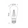 Cata 6w Dimlenebilir Rustik Led Ampul Amber Ct-4313