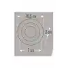 Cata 7w Okyanus Led Spot ( Beyaz-Mavi ) Ct-5120B