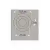 Cata 7w Panel Led Spot ( Günışığı-Mavi ) Ct-5150G