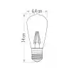 Cata 8w Edison Led Ampul Beyaz Ct-4353b