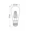 Cata 8w Rustik Led Ampül Amber Ct-4290