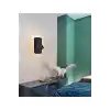 Cata CT-5253 13W 3000K Günışığı Tuvalu Siyah Çift Kademeli Yatak Başı Aplik