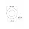 Horoz 15w Slim Kasa Led Spot Beyaz Işık