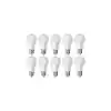 K2 9W Led Ampul E27 Duylu Beyaz Işık 10 Adet