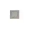 Ovivo Grano Gümüş Işıklı Anahtar