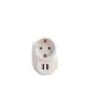 Venso Akım Korumalı Tekli Fiş priz 2x Usb Şarjlı VN6002