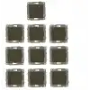 Viralighting Ovivo Grano Antrasit 10lu Anahtar (Çerçevesiz)