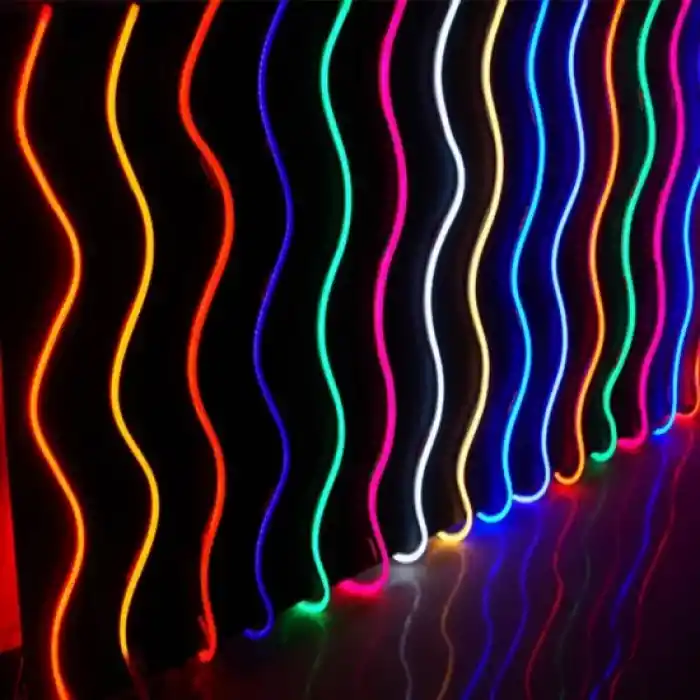 Cata 12v Neon Esnek Şerit Let 5mt Rulo Mavi ( Tak Kullana Uygun Değildir , Trafo Veya Adaptör İle Çalışır) Ct-4555