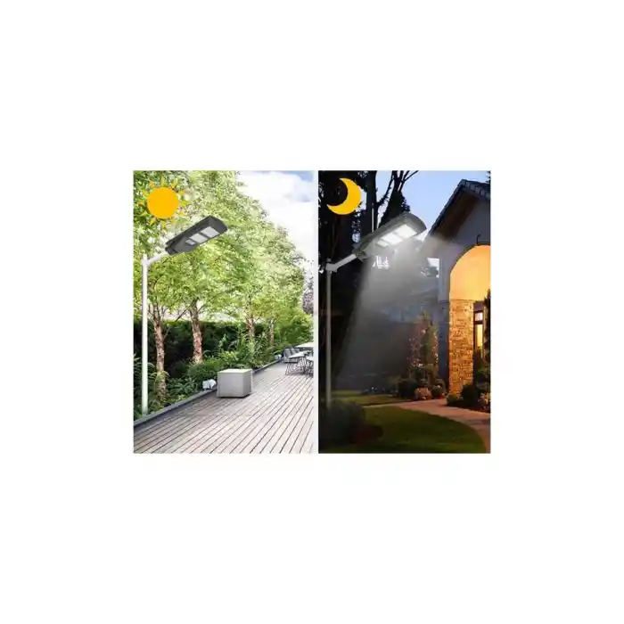 Cata CT-4691 60W 6400K Beyaz Solar Sokak Armatürü Güneş Enerjili