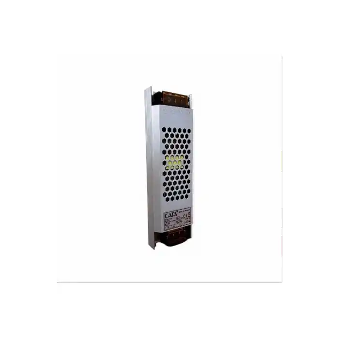 Cata 12.5 Amper 12 volt Şerit Led Trafosu ( Ultra Slim Model ) Ct-2675