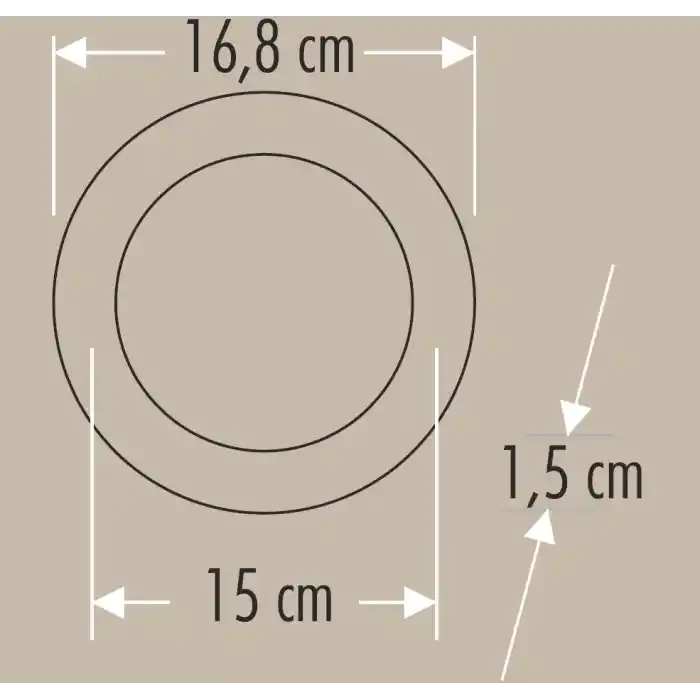 Cata 12w Slim Panel ( Beyaz ) Ct-5147 Led Spot 6500 Kelvin