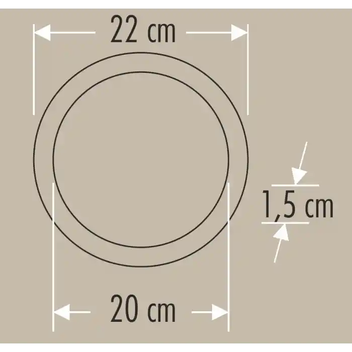 Cata 18w Slim Panel ( Beyaz ) Ct-5169 Led Spot 6500 Kelvin