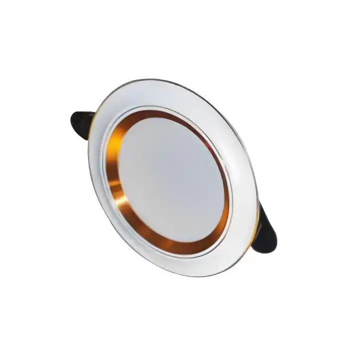 Cata 6w Zebra Led Armatür ( Beyaz-Gold Kasa ) ( Beyaz Işık ) Ct-5259 Led Spot 6400 Kelvin