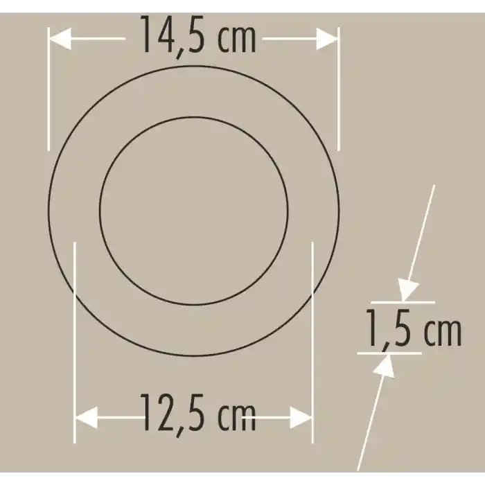 Cata 9w Slim Panel ( Günışığı ) Ct-5146 Led Spot 3000 Kelvin