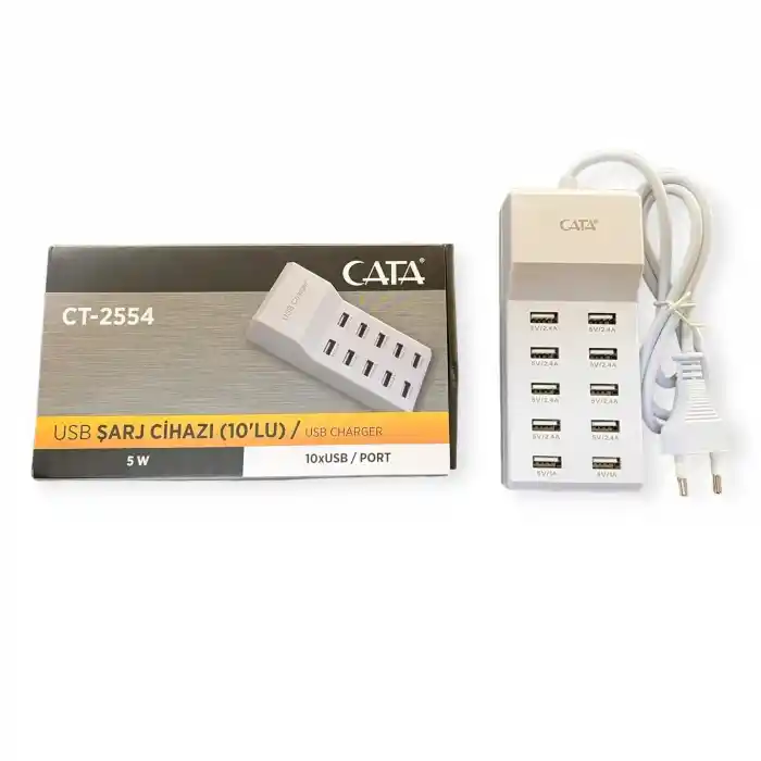 Cata Ct-2554 Çoklu Şarj Aleti USB
