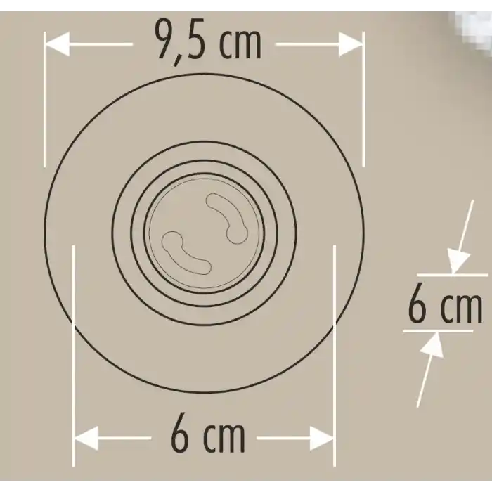 Cata Ct-6595 Karanfil Cam Spot