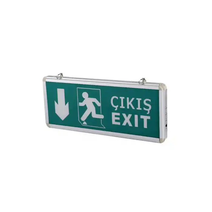 Cata CT-9167 Üç Saat Akülü Exit Ledli Acil Çıkış Armatürü
