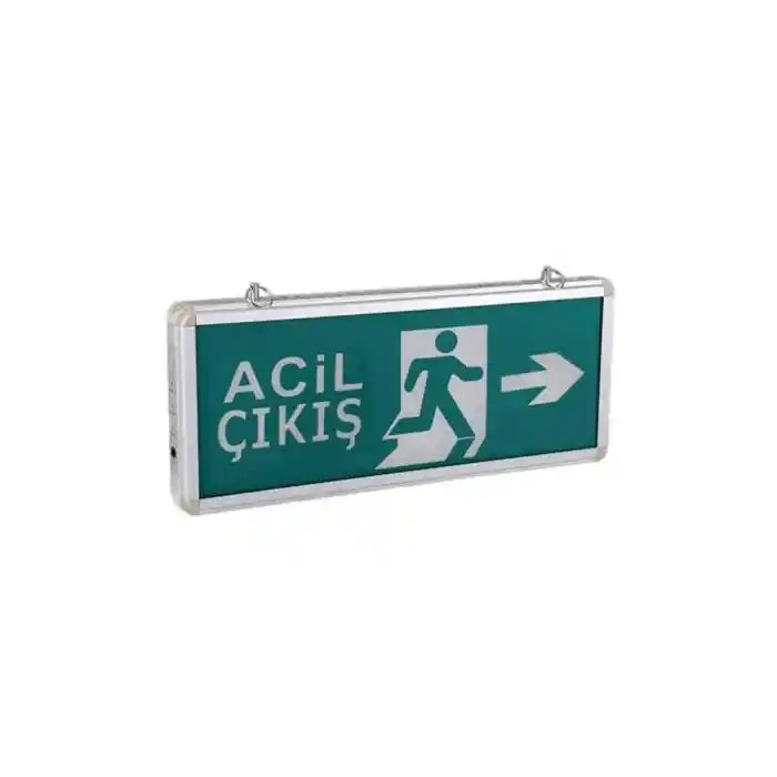 Cata CT-9179 Üç Saat Akülü Exit Ledli Acil Çıkış Armatürü