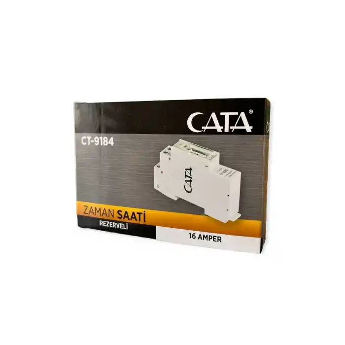 CT-9184 OTOMAT TİPİ ZAMAN SAATİ (6ADET) CATA