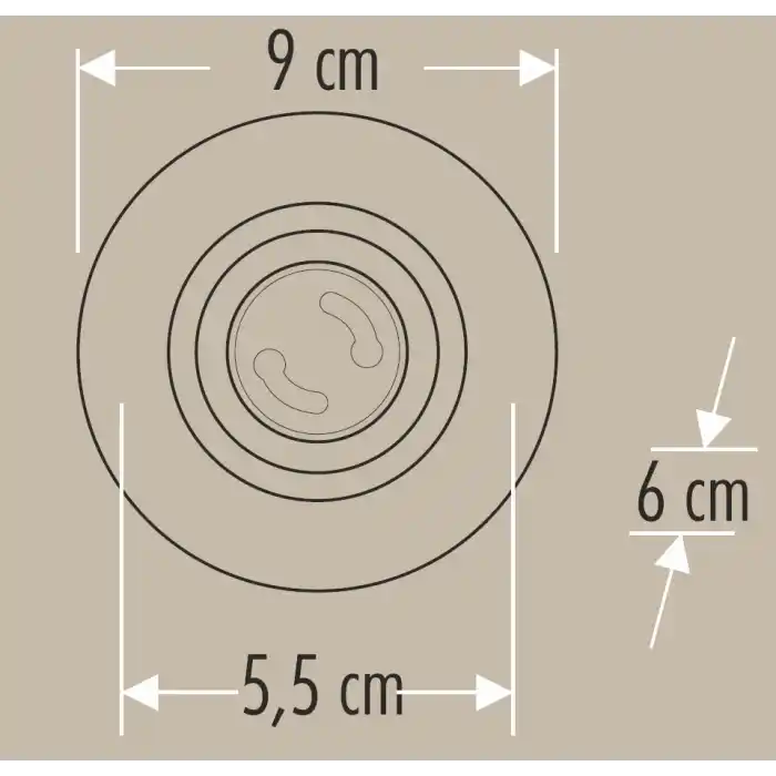 Cata Kristal Cam Spot Ortanca Boş Kasa Ct-6555
