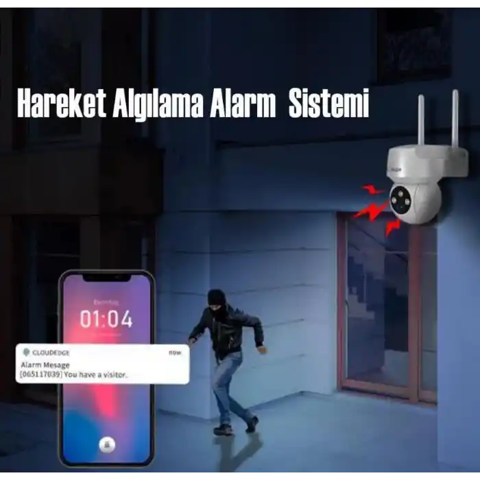 CT-4051 Dış Mekan Akıllı Kamera