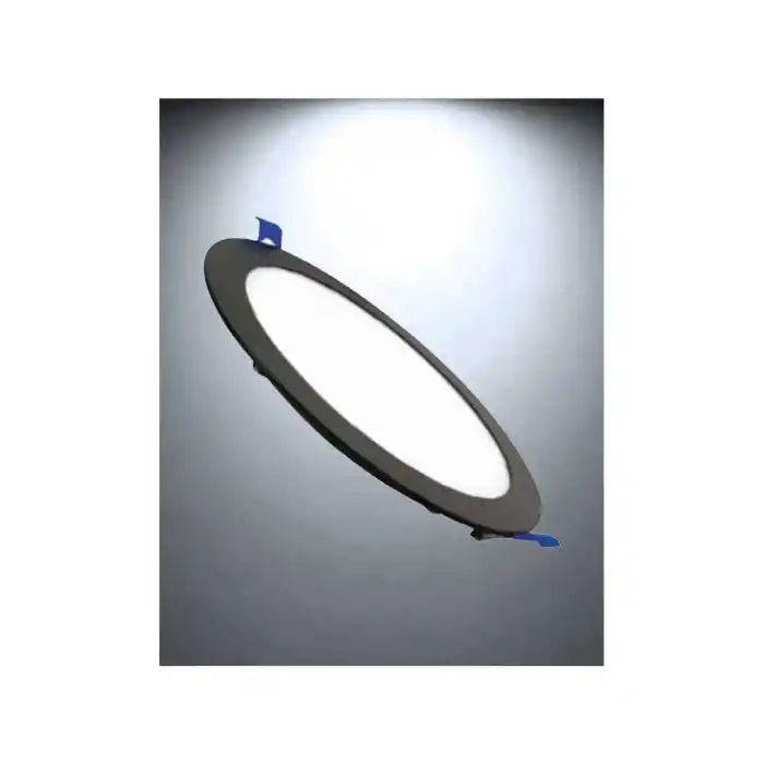 Global K2 KDL400B 6500K Beyaz 6W Siyah Kasa Slim Yuvarlak Led Panel