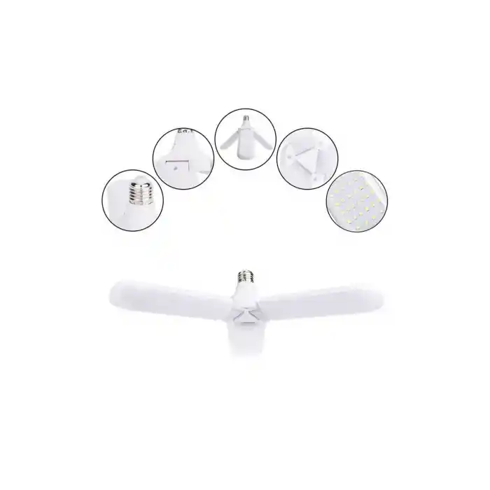 Global K2 KES471 45W E27 6500K Beyaz Led Pervane Ampul