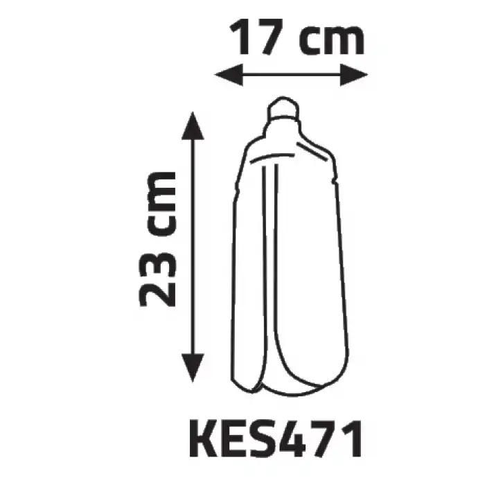 Global K2 KES471 45W E27 6500K Beyaz Led Pervane Ampul