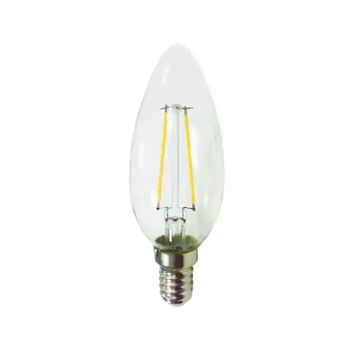 Global K2 KES499 4W E14 Günışığı Led Flamanlı Buji Rustik Ampul