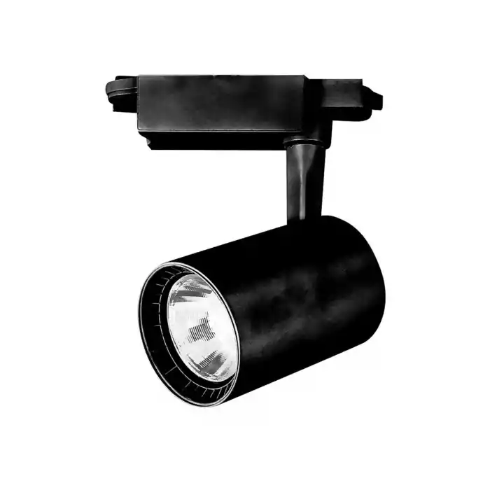 Global K2 KTL143 6500K Beyaz 15W Siyah Kasa Led Ray Spot Armatür
