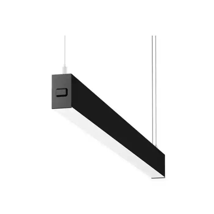 GY 8031-120  Sarkıt Linear Armatür Siyah Kasa 34W 3000K