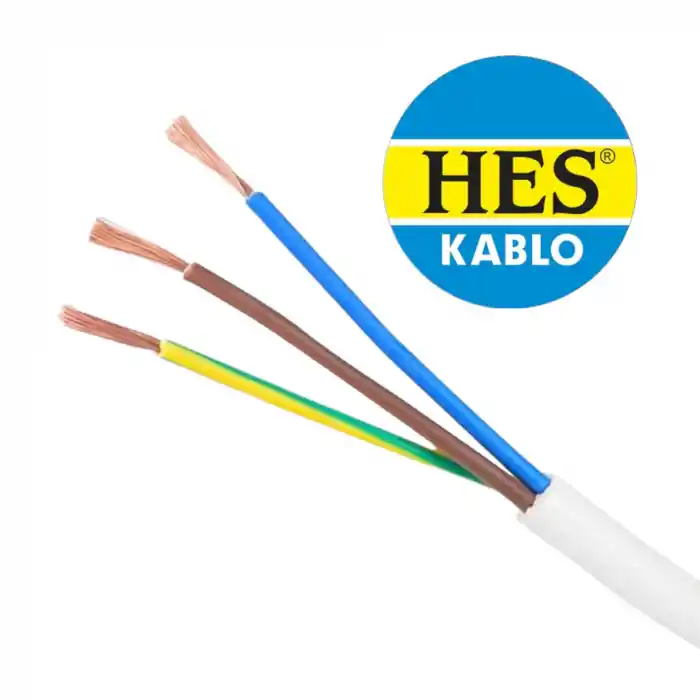 Hes 3x0.75 ttr kablo ( metre fiyatıdır )