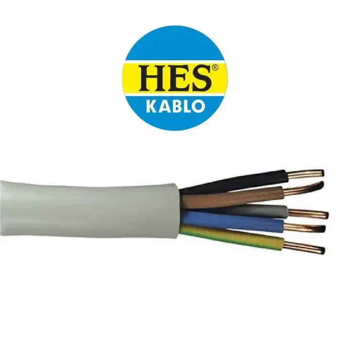 Hes 5x10 nym kablo ( metre fiyatıdır )