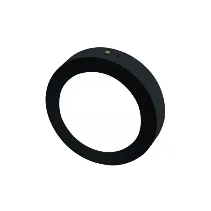 KDL423B Siyah Kasa Yuvarlak Sıva Üstü Led Panel Armatür 24W Beyaz
